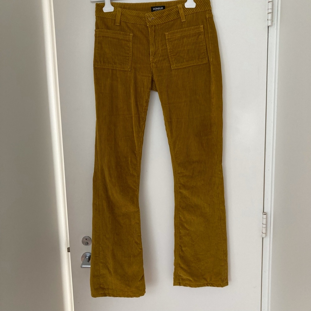 Dondup gold chords women's size 29